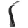 LED cu efect piele Virone 5W, lampă de masă cu ceas, 400lm, 4000K, negru