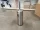Perie de toaleta de perete, cu suport, inox mat