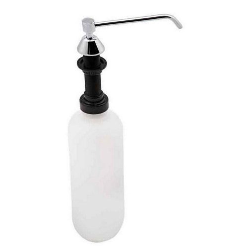 Liquid soap dispenser, can be installed in furniture, brass with chrome coating, 24 pcs/arm