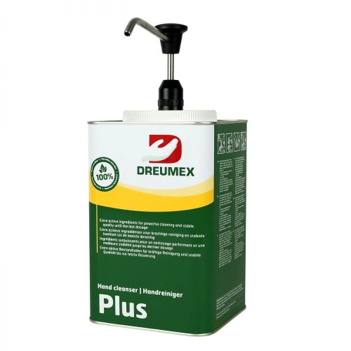 Dreumex Plus 4,5 l priemyselný čistič rúk bez obsahu rozpúšťadiel
