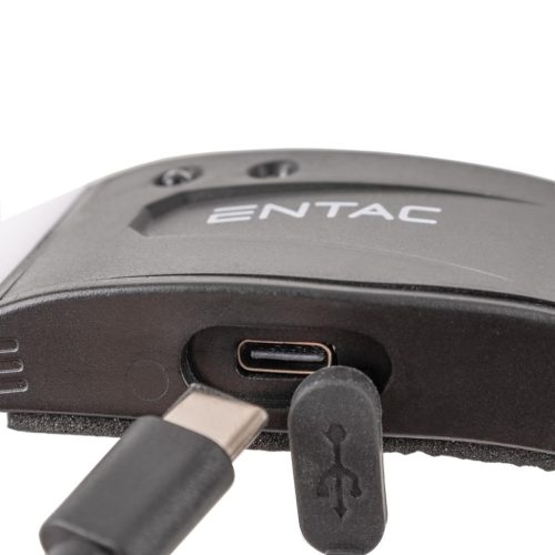Entac Headlamp (headband lamp) Rechargeable Sensor C-LED Red light, black