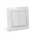 Comutator de perete Entac 105 Arnold comutator candelabru alb