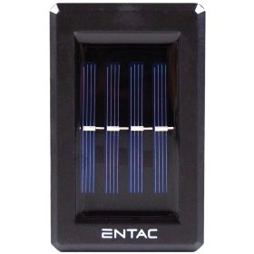   Entac Napelemes Műanyag Fali lámpa 1W 2 irányú világítás WW