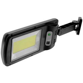   Entac Napelemes Műanyag Fali lámpa 5W mozgásérzékelővel és IR távirányítóval