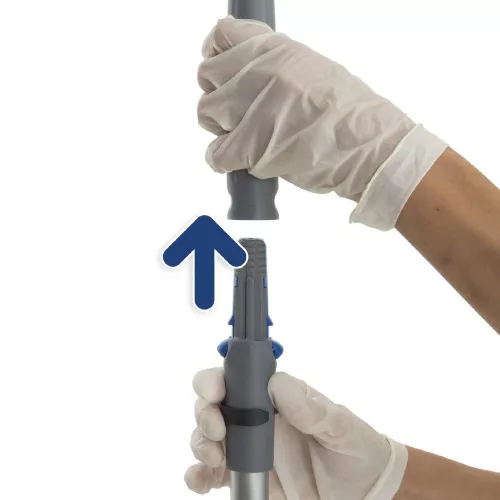 FILMOP CLARUS-W MASTER - Állítható alumínium ablakvizező tartó  olasz menettel 45 cm
