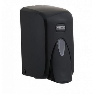   Vialli Foam soap dispenser, ABS plastic, cartridge, BLACK, 800 ml