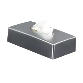   Packing Cosmetic tissue holder plastic Matt chrome brick shape 20pcs/carton
