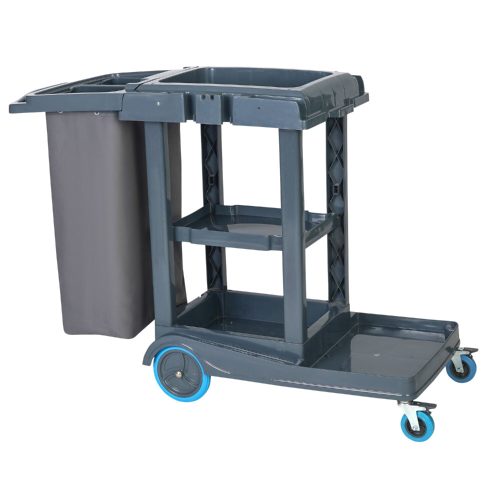 Herkules Classic Cleaning cart plastic, with 2x18l + 4x5L buckets 1pc/carton