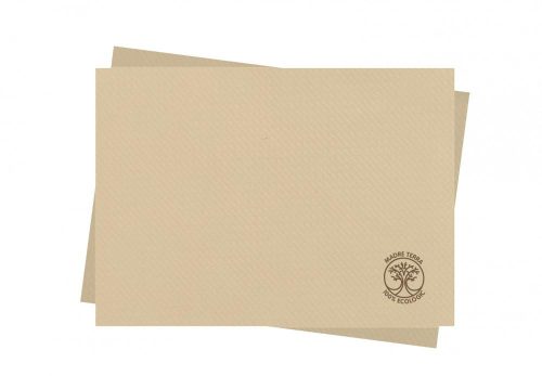 Infibra place mat Madre Terra, 30x40 cm, brown, 100% eco, 200 pieces/pack