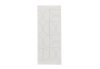 Infibra cutlery holder white, 2 layers 38x38 with white napkin 125 pieces/pack