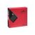 Infibra Napkin 33x33cm red 2 layers 50 sheets/pack (24 packs/carton)