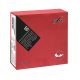 Servetel Infibra 33x33cm rosu 2 straturi 50 foi/pachet 