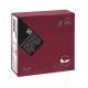 Servetel Infibra 33x33cm burgundy 2 straturi 50 foi/pachet 