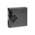Infibra Napkin 33x33cm black 2 layers 50 sheets/pack 24 packs/carton
