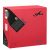 Infibra Szalvéta 38x38cm Piros 2 réteg 40 lap/csomag 