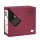Servetel Infibra 38x38cm Burgundy 2 straturi 40 foi/pachet 