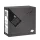 Servetel Infibra 38x38cm negru 2 straturi 40 foi/pachet 