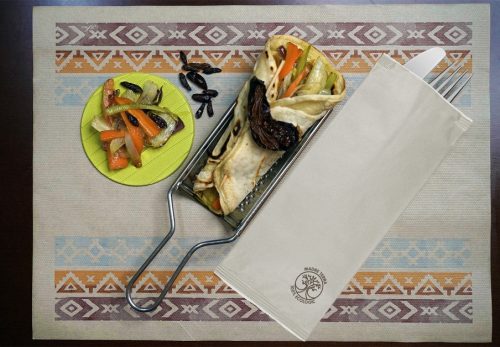 Infibra podmetač Madre Terra Tribal uzorak 30x40cm 250 kom/pak