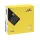 Servetel Infibra 33x33cm galben lamaie 2 straturi 50 foi/pachet 18buc/cutie