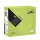 Servetel Infibra 38x38cm Apple Green 2 straturi 40 foi/pachet 