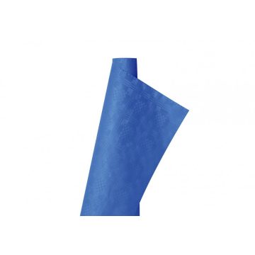 Infibra asztalterítő damask 1 rétegű 1,2x7m kék 