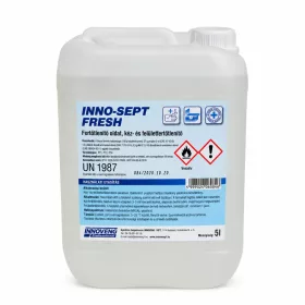   Inno-Sept Fresh hand and surface disinfectant solution fragrance-free 5L