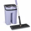 Flat mop set with split bucket