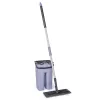 Flat mop set with split bucket