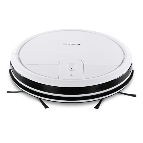 Klinsmann (Alpha) intelligenter Roboterstaubsauger mit Trocken- und Nassreinigung schwarz