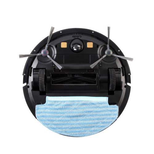 Klinsmann (Alpha) intelligenter Roboterstaubsauger mit Trocken- und Nassreinigung schwarz