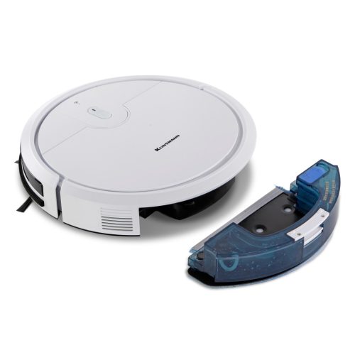 Klinsmann (Alpha) intelligenter Roboterstaubsauger mit Trocken- und Nassreinigung schwarz