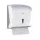 Distribuitor de prosoape pliat Vialli V din plastic ABS, capacitate 300 coli, alb