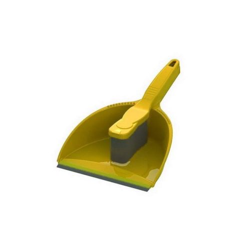 Hand dustpan + brush set yellow