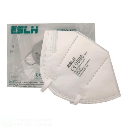 Mouth mask KN95, FFP2 1pc/pack, 20 pcs/box