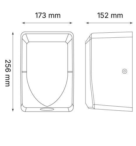 Sušilo za ruke Slim Mini, bijelo, plastika 900W