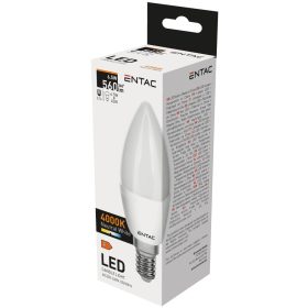 Entac LED Candle E14 6,5W NW 4000K