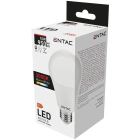 Entac LED Globe E27 10W WW 3000K