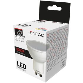 Entac LED Spot Wide Angle GU10 6,5W WW 3000K