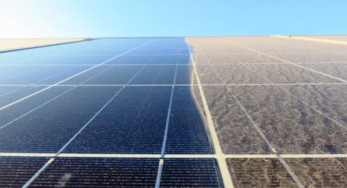 Teleszkópos napelem tisztító kefe – alumínium nyéllel, vízcsatlakozással, vegyszer adagolóval + üveg lehúzóval 6,5 m