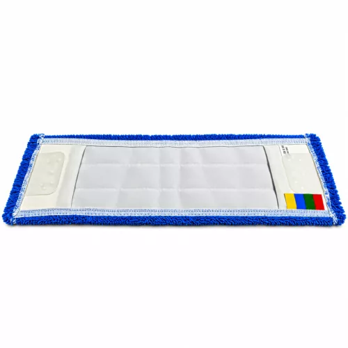 Mop microfiber white 40cm with handles 