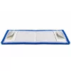 Mop microfiber white 40cm with handles 