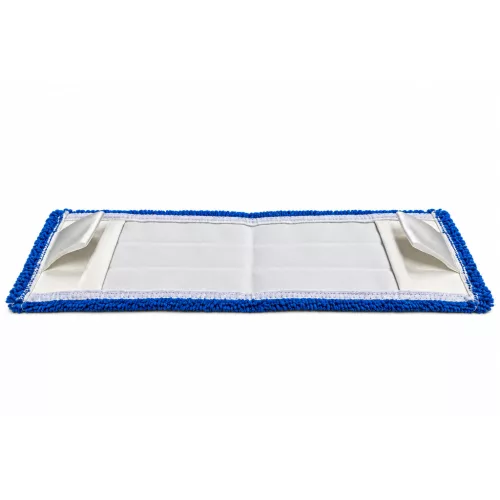 Mop microfiber white 40cm with handles 