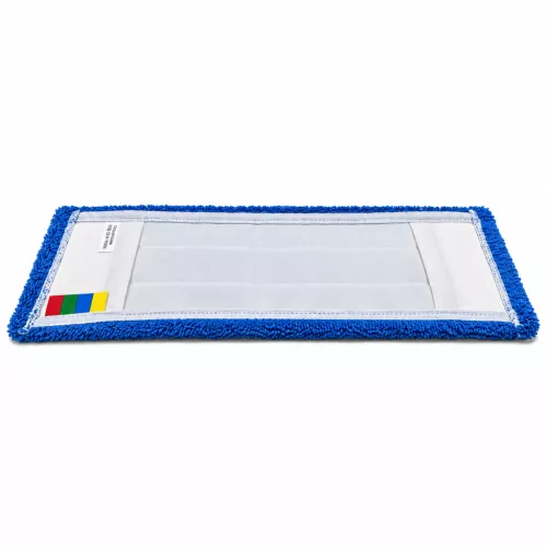 Mop microfiber white 40cm with handles 
