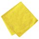 Mikroszálas törlőkendő 40x40cm 300g/m2 sárga 10 db-os