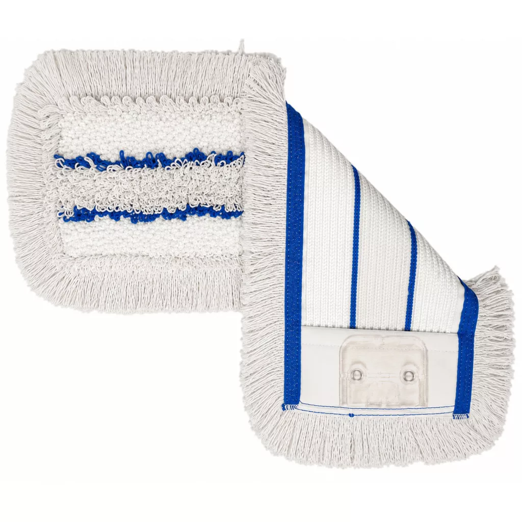 Mop cotton and microfiber 40cm with handles and pocket - Alp