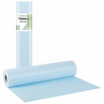   Medical sheet with foil ELITE blue Paper+PE 50cm 50m 132 sheets, 6 rolls/carton