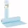 Foaie medicala cu folie ELITE albastra Hartie PE 50cm 50m 132 coli, 6 role/cutie