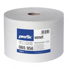   PROFIX Venet white industrial wipes, 1 ply, white, 500 sheets/roll, 1 roll/shrink