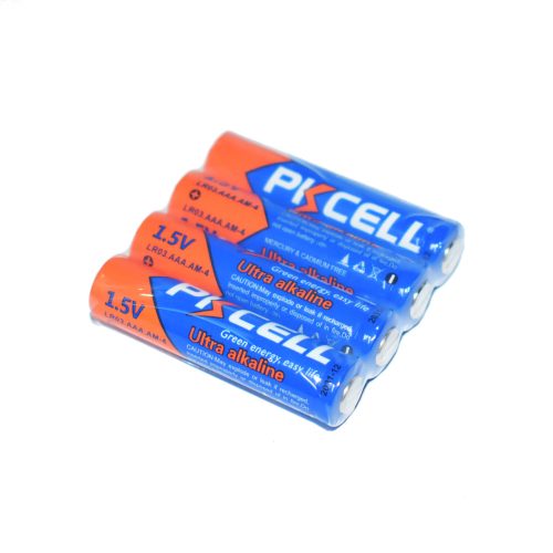 PKCELL Alkaline battery AAA LR03 4 pcs