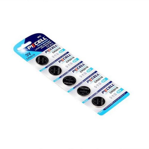 PKCELL Lithium button cell CR2016 5 pcs